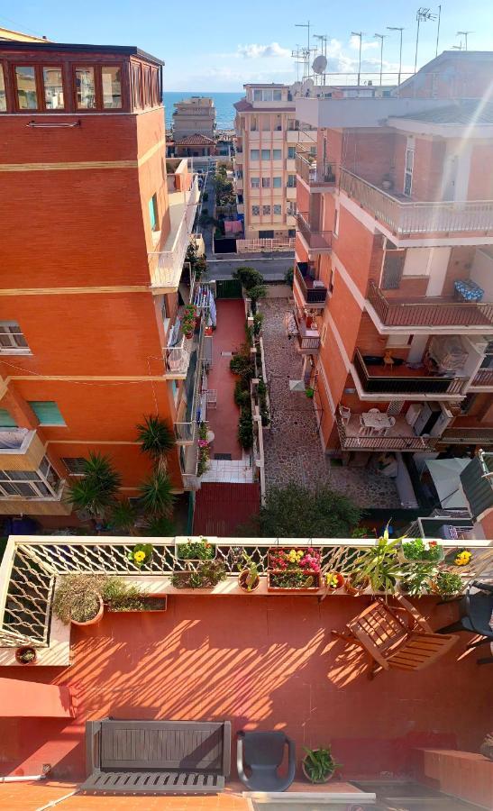 Penthouse Salus Sea View Terrace Apartman Lido di Ostia Kültér fotó